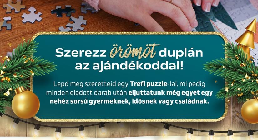 Egy puzzle az Auchan jótékonysági kampányának a főszereplője