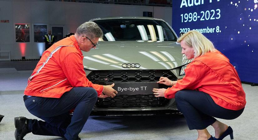 Végleg vége: elkészült Győrben az utolsó Audi TT