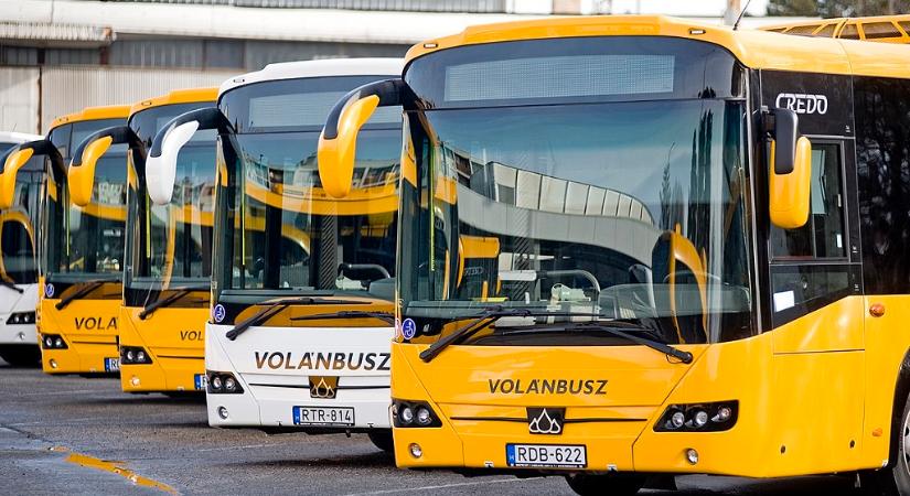 Kétnapos sztrájkot lengettek be a Volán buszsofőrei