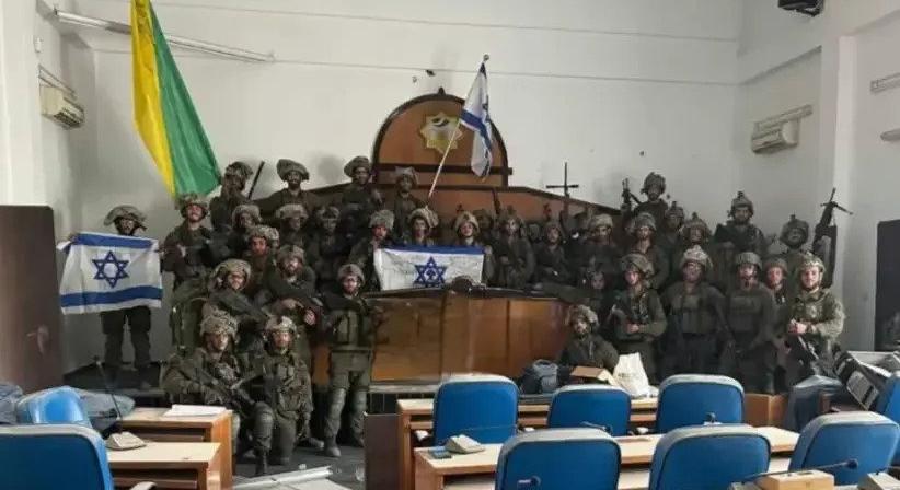 A gázai terrorparlementet is sikerült elfoglalnia az izraeli hadseregnek