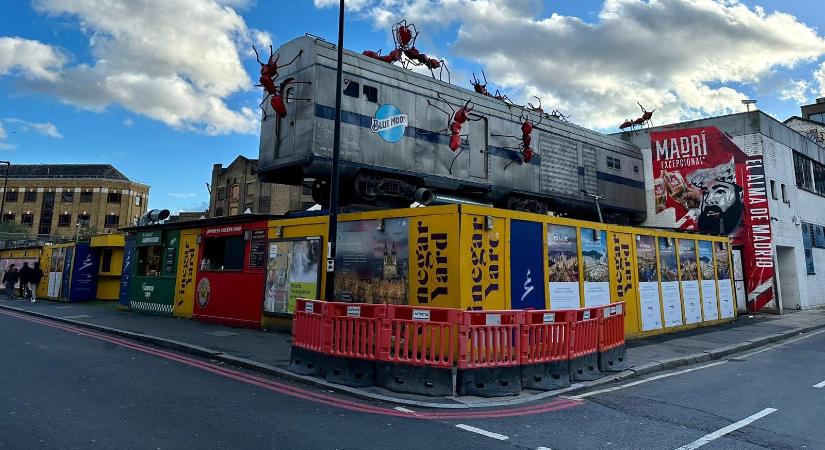 Japán ízek az egykori parkolóban: fúziós konyha egyenesen Londonból