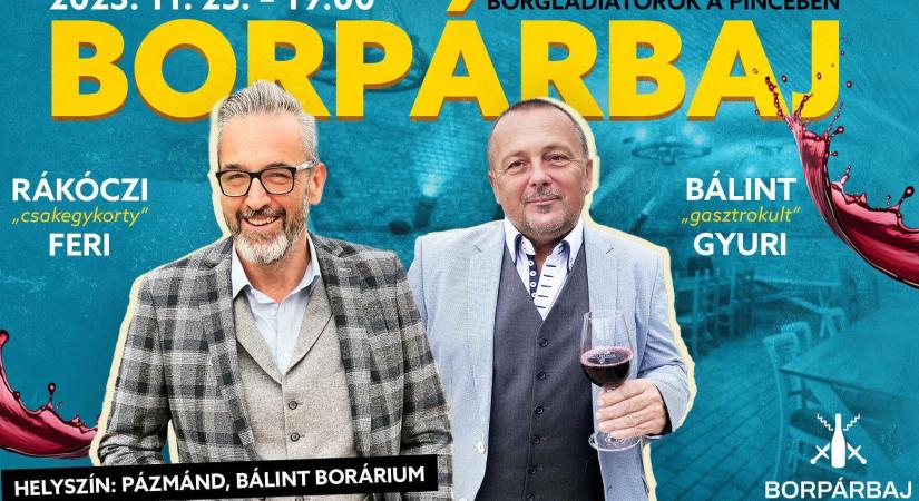 Borgladiátorok a pincében, avagy párbaj az utolsó kortyig