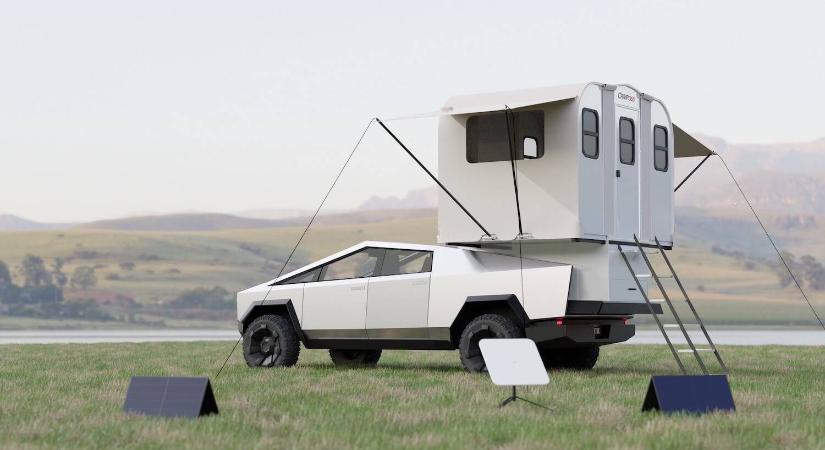 Cybertruck még nincs, de mini házat már terveztek hozzá