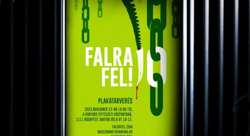 10 van, babám! – Jubileumi Falra fel! plakátaukció a KÉK-ben