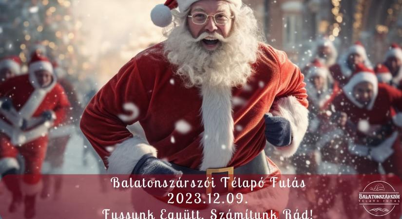 Balatonszárszói Télapó Futás 2023