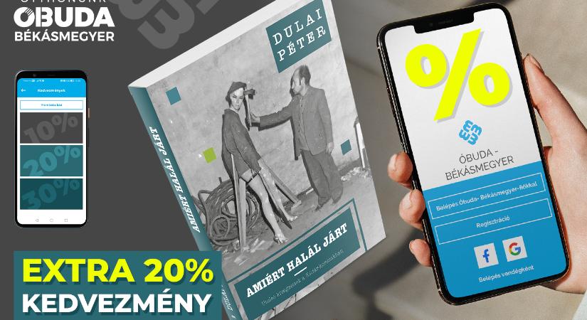 Könyvvásárlási kedvezmény III. kerületi lakosoknak az Óbuda-Békásmegyer applikációban