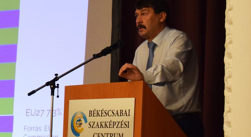 Áder János a klímavédelemről tartott előadást Békéscsabán