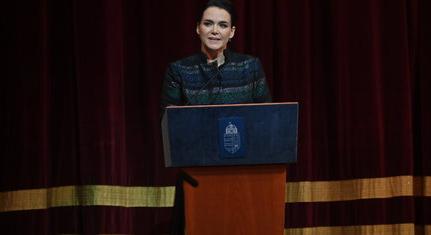 Novák Katalin: Budapest a béke és a biztonság otthona és szigete