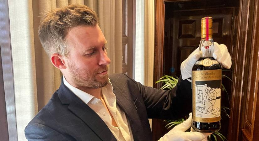 Közel egymilliárd forintért adtak el egy üveg whiskyt