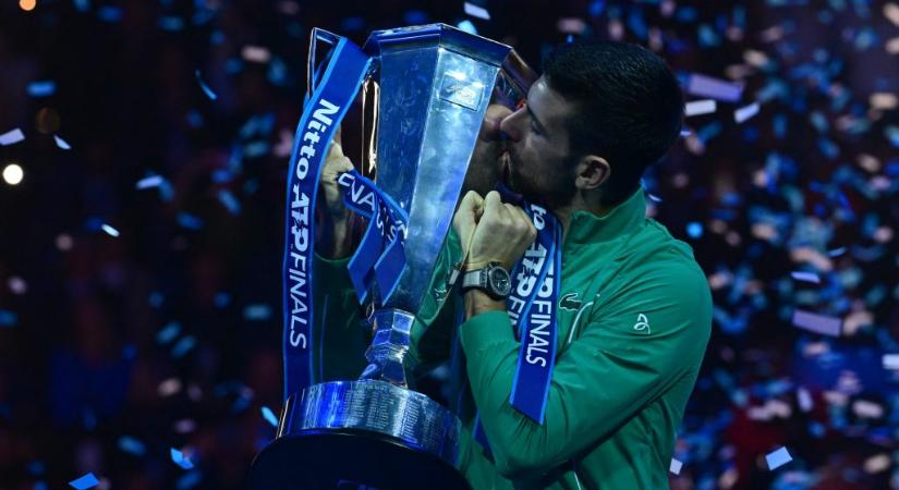 Elfogytak a jelzők, újra Djokovic nyerte az ATP-vb-t