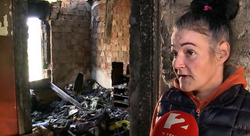 Zárlatos konnektor miatt égett le egy somogyi család háza, mindenük odaveszett a tűzben