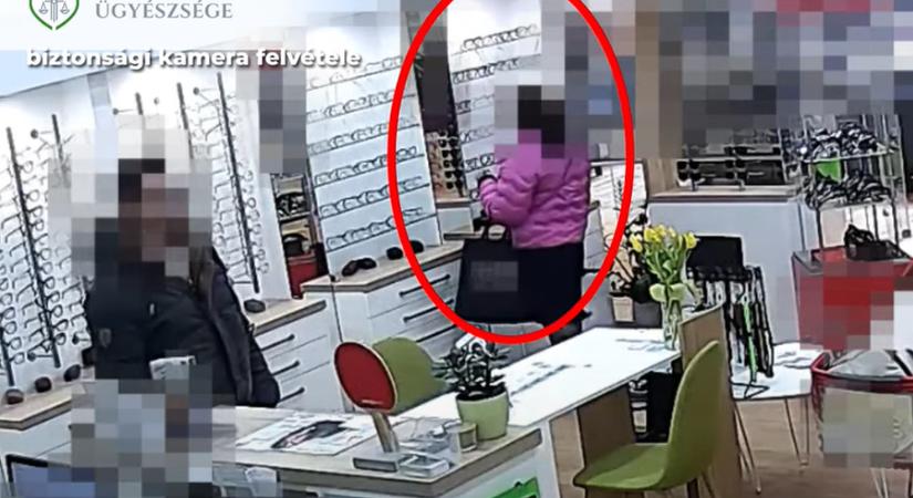 160 ezer forint értékű napszemüveget lopott el az 54 éves soproni nő