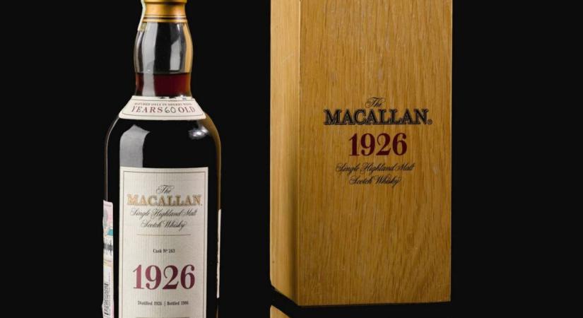 A szakértő egyetlen cseppet kóstolhatott a 2 millió fontért elkelt Macallan whiskyből, és elmondta, milyen