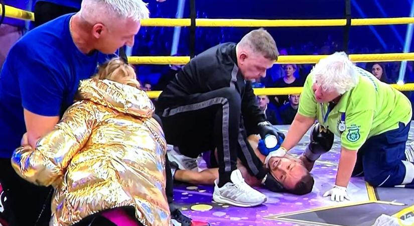 „Amikor eltelt 2-3 perc és még mindig ott feküdt a földön, akkor az tényleg úgy megfacsart belülről” – megszólalt Rácz Jenő, miután a Sztárboxban eszméletlenre vette Kabát Petit