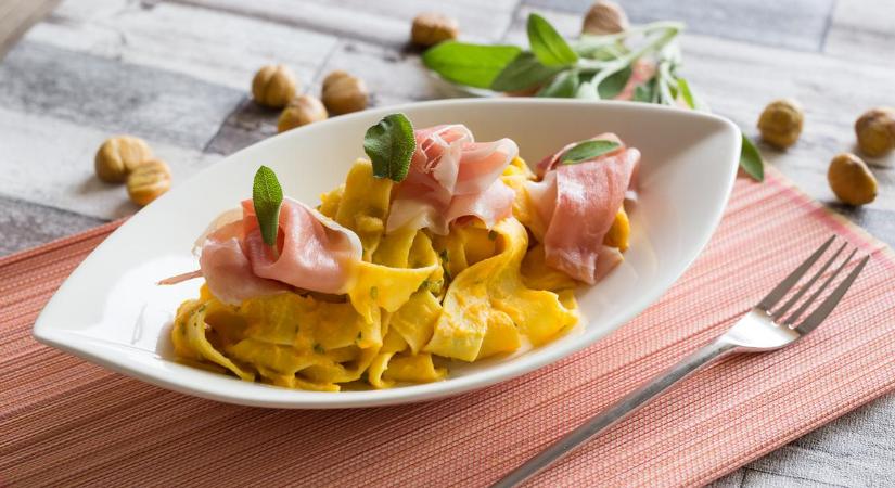 Olasz ismerősöm tanította: sütőtökös metélt recept