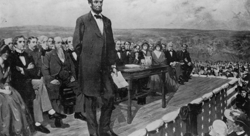 160 éve történt – Abraham Lincoln gettysburgi beszéde