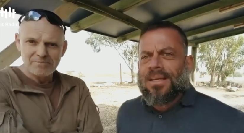 A Gázai övezetnél járt a Neokohn főszerkesztője