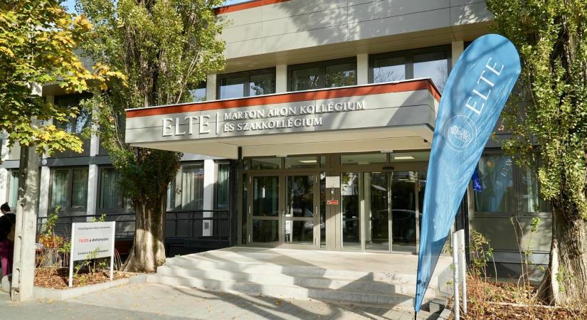 Közel ezer hallgató nevezheti otthonának az ELTE modern óbudai szakkollégiumát