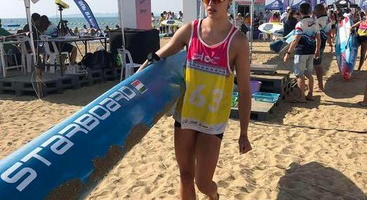 SUP-vb: bronzérmes lett a balatonfüredi lány