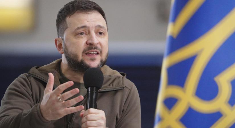 Zelenszkij megőrült: zagyván, összevissza beszélt az újságíróknak