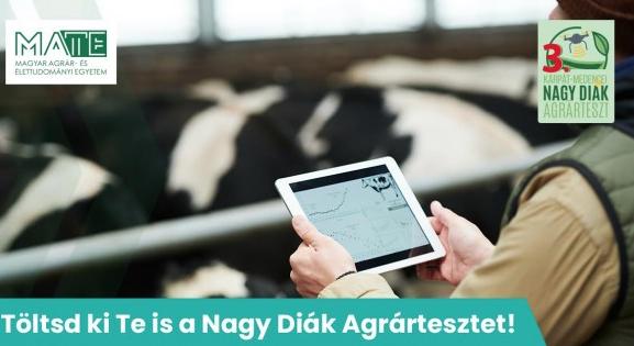 Már közel 15.000 középiskolás töltötte ki a Nagy Diák Agrártesztet