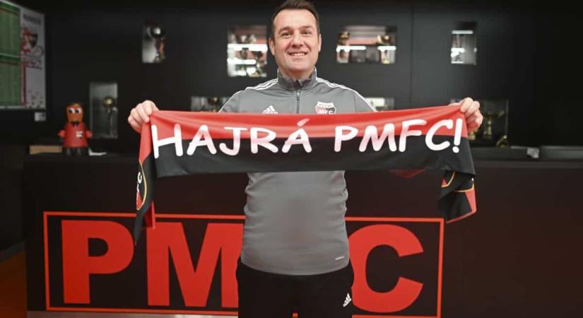 Kulcsár Árpád a PMFC vezetőedzője – bízunk benne, hogy vége a kilátástalan futballnak
