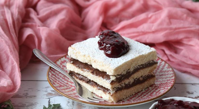Piskóta kókuszlisztből recept