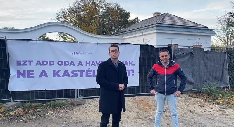 “Ezt add oda a haveroknak, ne a kastélyokat!” – Hatvanpusztán akciózott a Momentum