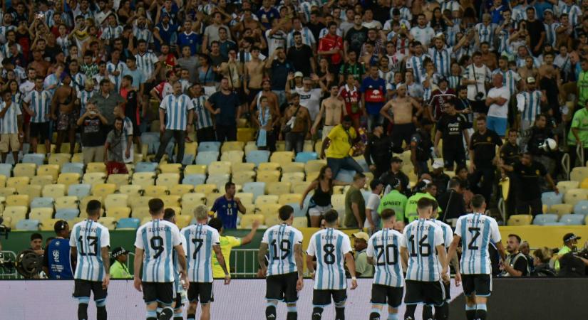 Vb-selejtezők: hatalmas balhéról marad emlékezetes a brazil-argentin összecsapás! – videóval