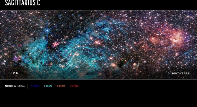 Galaxisnyi adatot küldött haza a Webb-teleszkóp