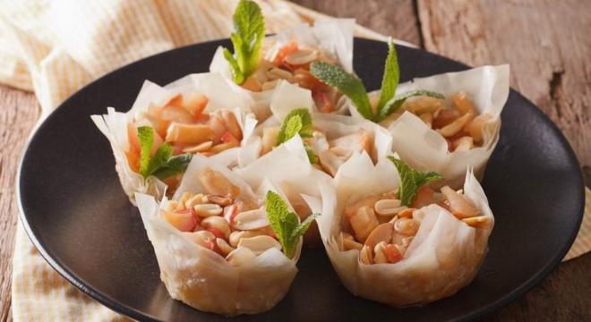 Egyszerű almás kosárka, a hétköznapok desszertje