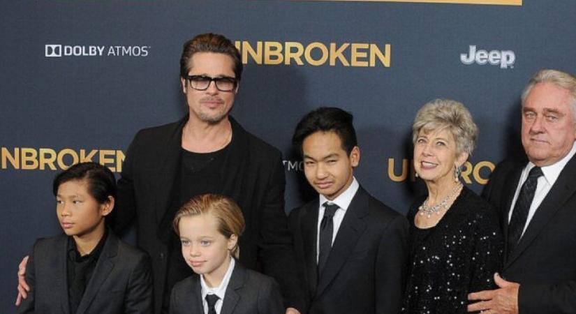 Brad Pitt reagált arra, hogy a fia szörnyű és megvetendő alaknak nevezte
