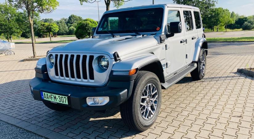 Terepjárás környezetkímélően – Jeep Wrangler 4xe Sahara