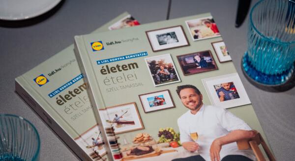 Széll Tamással jön a Lidl legújabb szakácskönyve