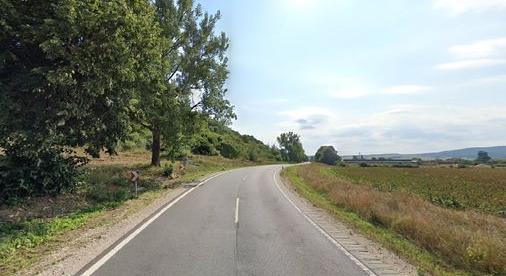 Kukorica borult az útra Szendrőnél