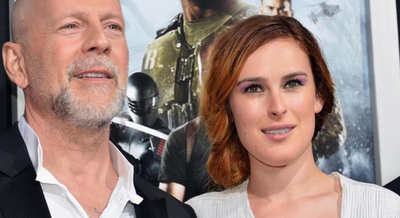 Szívszorító fotót tett közzé nagybeteg édesapjáról Rumer Willis