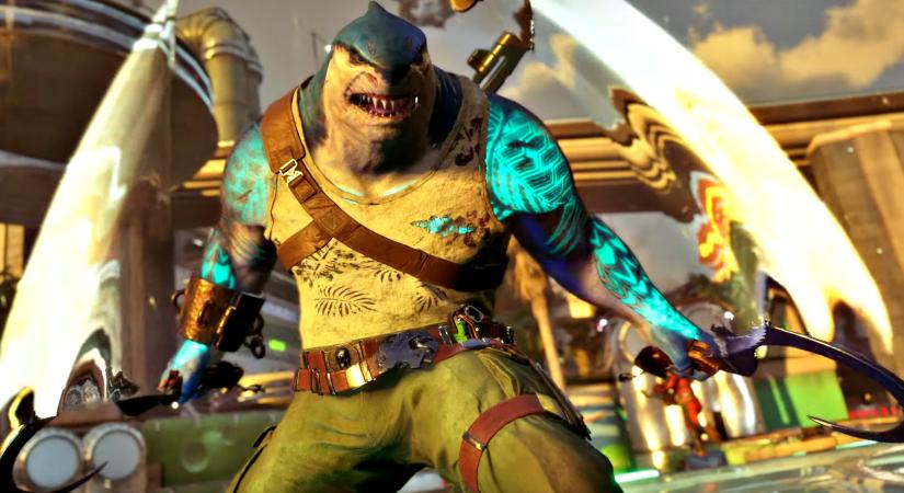 A Suicide Squad-játék új előzetesében King Shark zúz, és még Supermanével is vetekszik az ereje Amanda Waller szerint