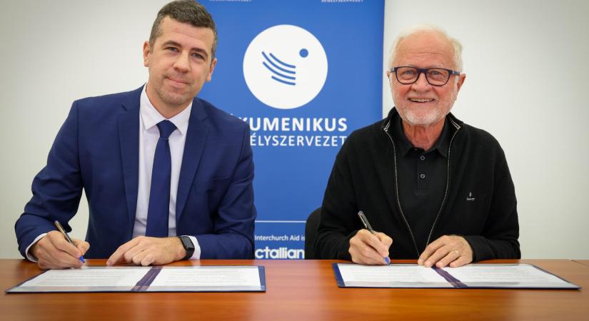 Stratégiai megállapodást kötött a WHC Csoport és a Magyar Ökumenikus Segélyszervezet
