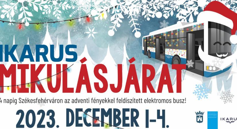 Ikarus Mikulásjárat 2023 Székesfehérvár
