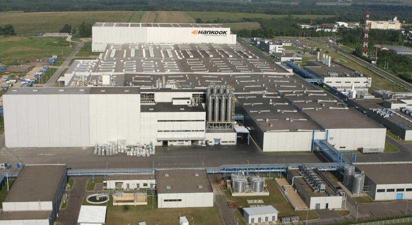 Évente 800 ezer gumiabroncsot fognak gyártani a Hankook új rácalmási üzemében