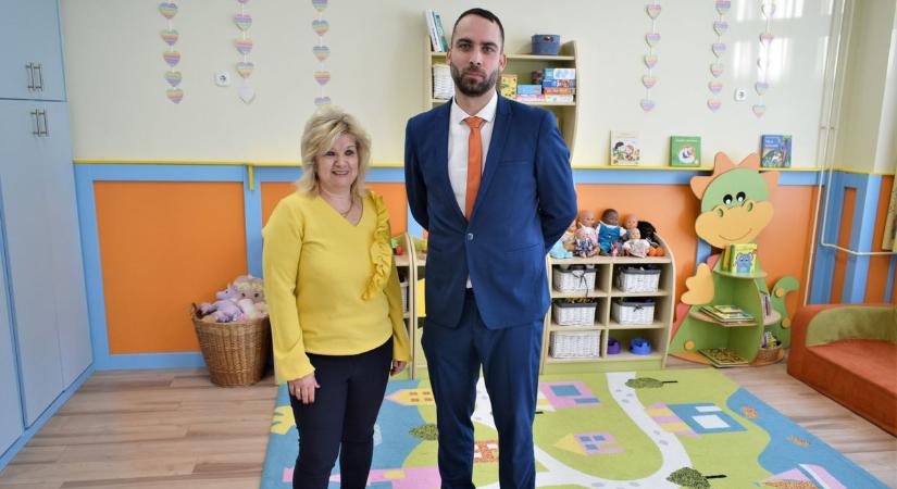Megszépült csoportszobák és vizesblokkok a zalaegerszegi Napsugár úti bölcsődében