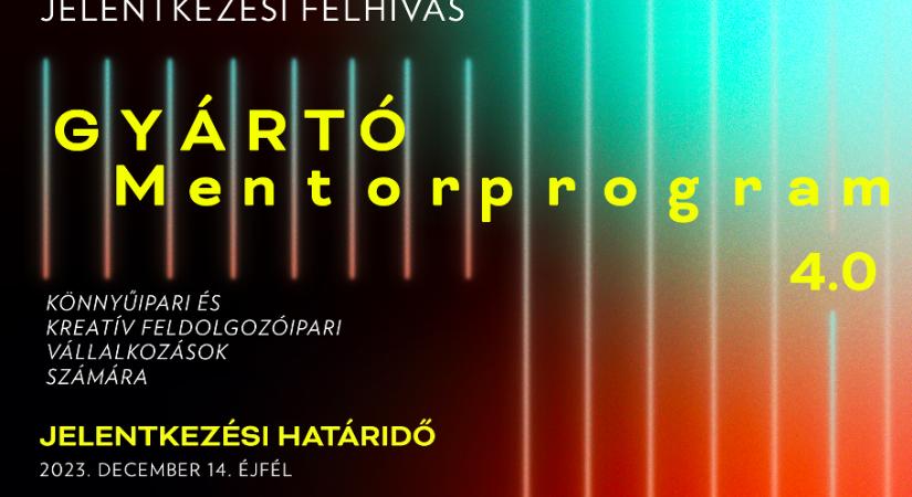 Ismét indul Gyártó Mentorprogram – várják a jelentkezéseket