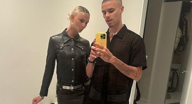Családban marad: Romeo Beckham a barátnője becenevét tetováltatta a karjára