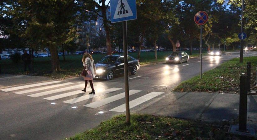 Polgármester: öt új okos-zebra kialakítása készült el Kanizsán
