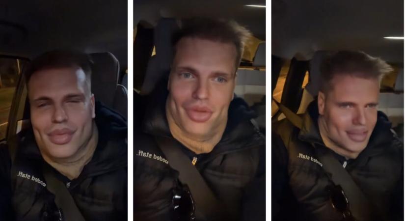 Álmatlan éjszakákat okozhatott követőinek Kajdi Csaba a filterrel, amit magára tett Instagramon