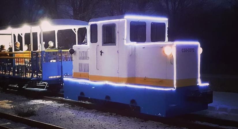 Adventi különvonat a Tisza-parti kisvasúton 2023