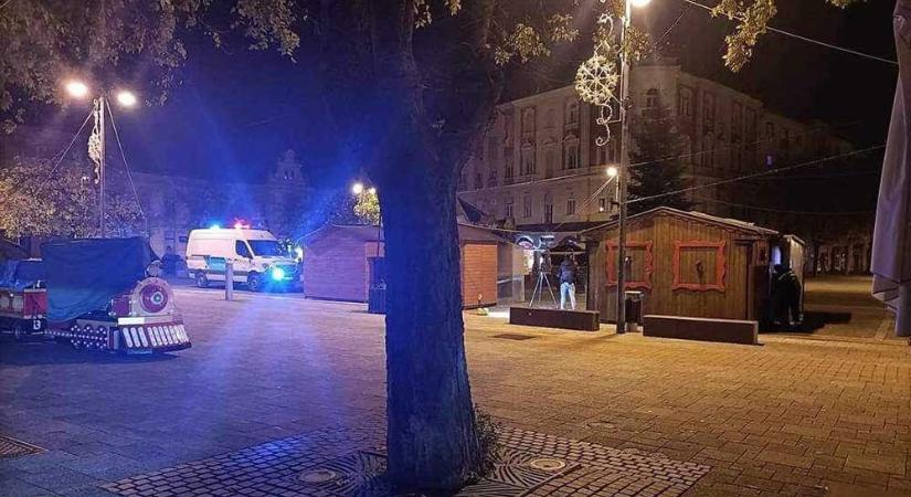 Még ki sem nyitott, máris feltörték a szombathelyi adventi vásár egyik bódéját