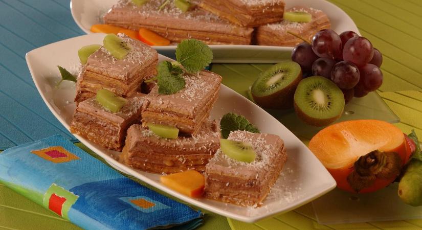 Sütés nélkül elkészül: karamelles-csokis töltött ostya recept