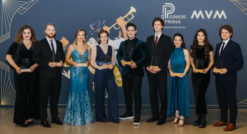 Idén is tíz fiatal zeneművészt ismert el az MVM a Junior Prima díjjal