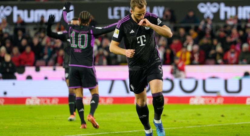 Bundesliga: Harry Kane góljával könnyed győzelmet aratott a Bayern München a Köln otthonában! – videóval